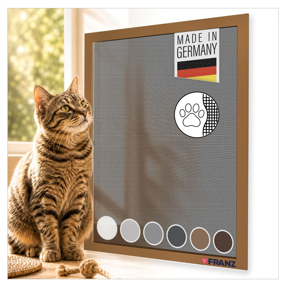 Katzensicheres Fliegengitter Fenster - Petscreen nach Maß